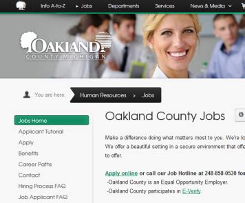 Oakland, CA 94612-4305 510. . Oakland county jobs